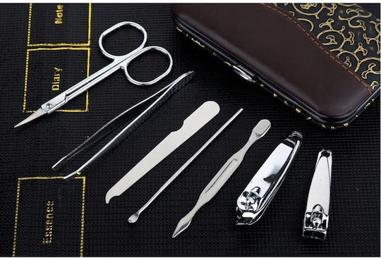 Nail Set Zola 7 Pieces Storage Case 11x6.5x1.5 Cm