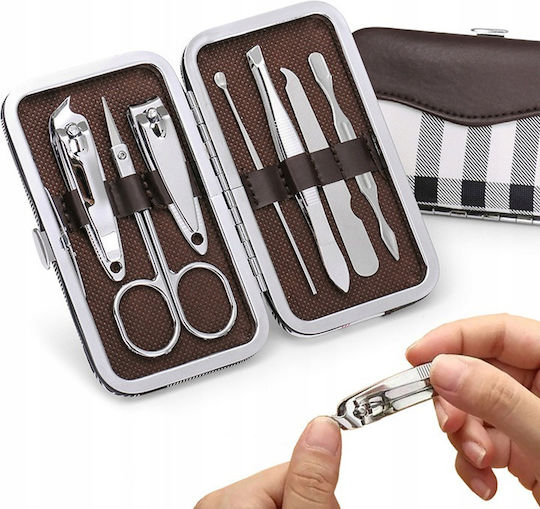Nail Set Zola 7 Pieces Storage Case 11x6.5x1.5 Cm