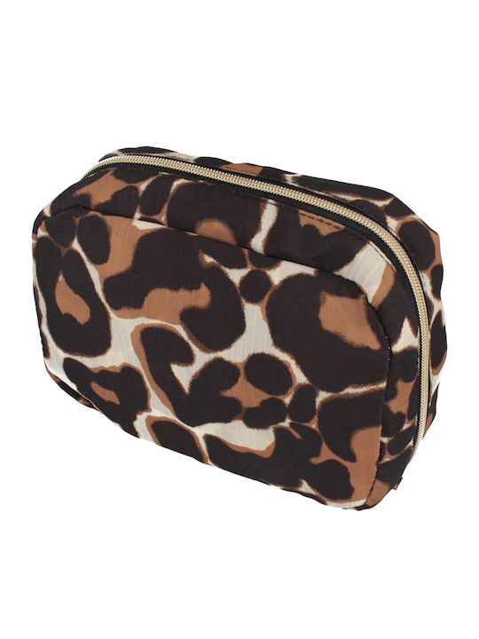 Necessaire in Braun Farbe