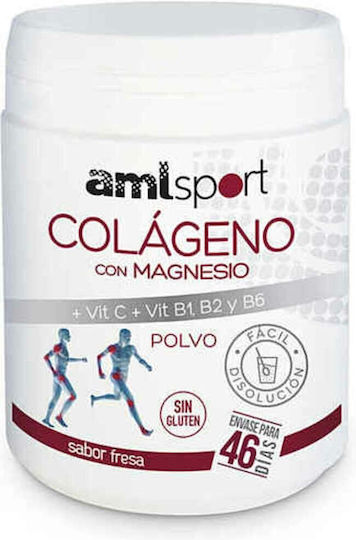 Amlsport Colagen cu Magneziu C Colagen Magneziu Vitamina C Pudră 350g