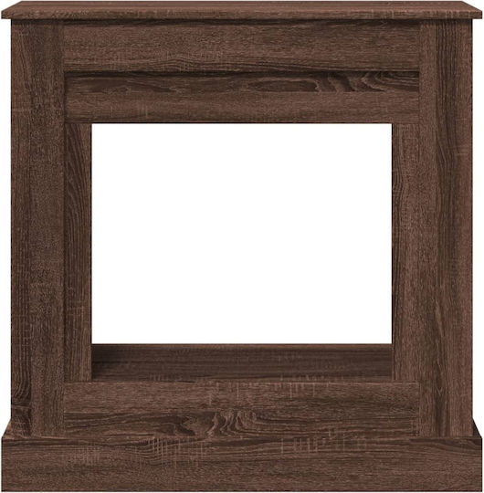 vidaXL Μεταλλικό Προστατευτικό Τζακιού 90x30x89cm