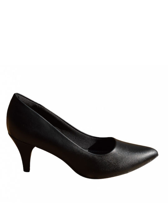 Piccadilly Black Heels