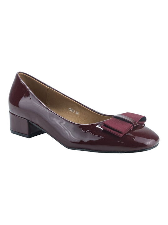 Plato Burgundy Heels