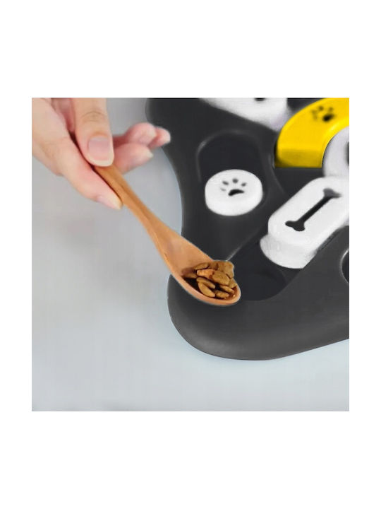 Jucărie Interactivă pentru Căței Zola Dispenser de Recompense Alimentare 25.5 X 25.5 X 2.5 Cm Negru