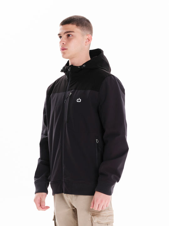 Emerson Herren Jacke Bomber Schwarz