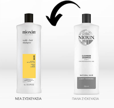 Nioxin Pro Clinical Scalp+hair Shampoo 1 1000ml