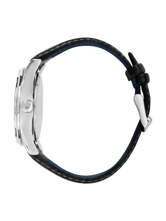 Maserati Men's Watch 42mm Battery with White Metal Bracelet