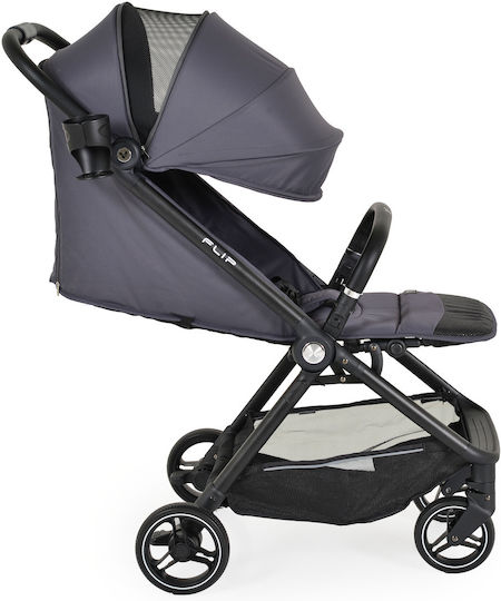 Cangaroo Flip Baby Stroller Obsidian Grey
