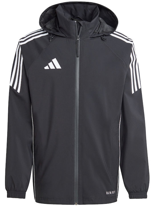 Adidas Tiro Men's Jacket Waterproof Black and White