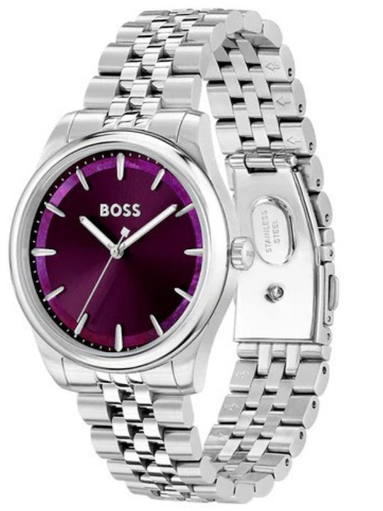 Boss Graceful Women's Watch with Silver Metal Bracelet