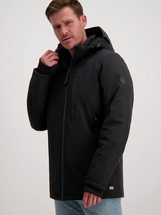 Cars Jeans Herren Winter Jacke Bomber BLACK