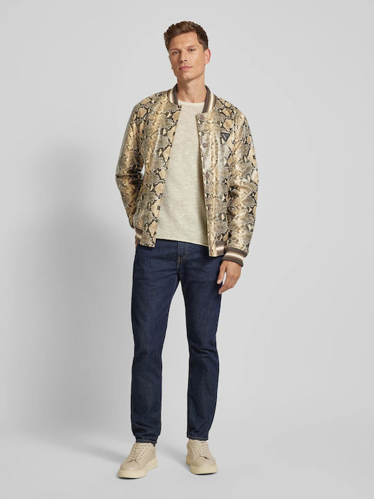 Guess Men's Bomber Jacket CAFE