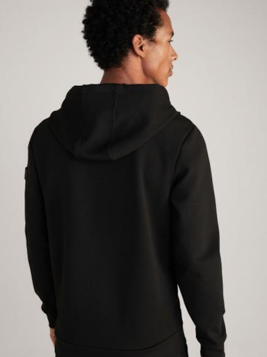 Joop! Men's Sweatshirt Jacket with Hood Black