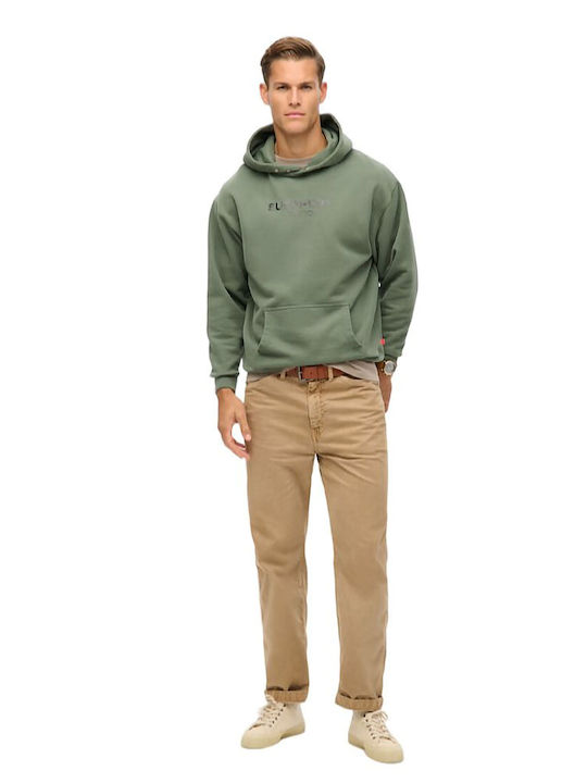 Φούτερ με Κουκούλα Laurel Khaki