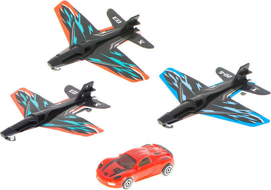 Gun 2 In 1 Launcher Zola Planes Car 20 X 5 X 10 Cm Multicoloured