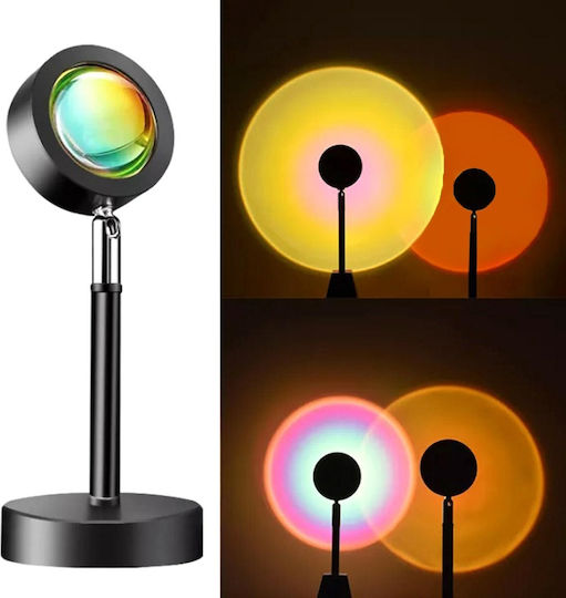 Sunset Projection Lamp Zola Usb Power Supply 2.5 W Brightness 125 Lm Aluminium Height 27 Cm B Sunset Projection Lamp Zola Usb Power Supply 2.5 W Brightness 125 Lm Aluminium Height 27 Cm B