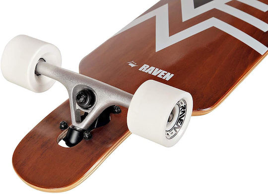 Raven Complete Longboard Μαύρο