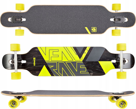 Raven Complete Longboard Κίτρινο