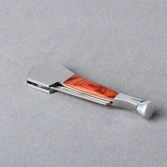 3-in-1 Tobacco Pipe Tool Tamper+Scraper+Needle Wood Steel