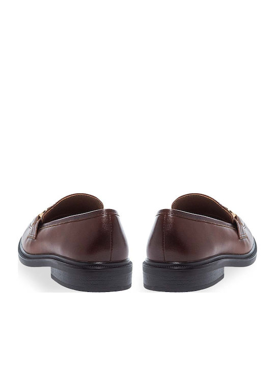 Women's Moccasins in Tabac Brown Color