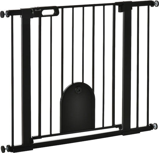 Pawhut Πορτάκι Σκύλου 14x14x14εκ. Μαύρο