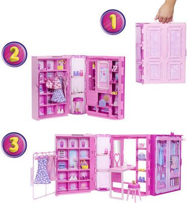 Barbie Set de păpuși Dulap pentru 3++ Ani