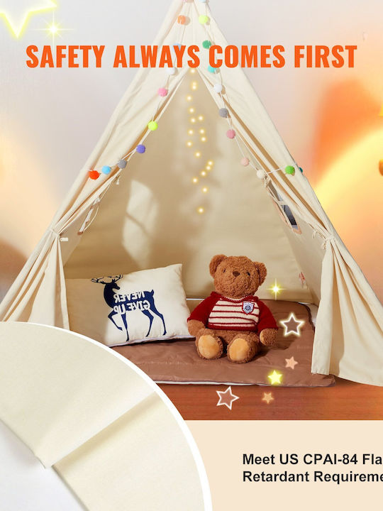 Vevor Vevor Kinder Spielzelt Indisch Orange