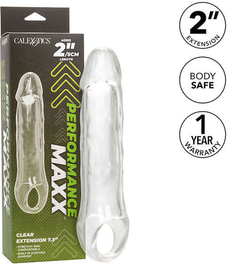 Calexotics Προέκταση Πέους Διάφανη 19.05cm