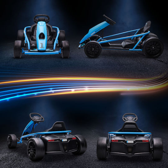 Go Kart Μονοθέσιο 24 Volt Μπλε