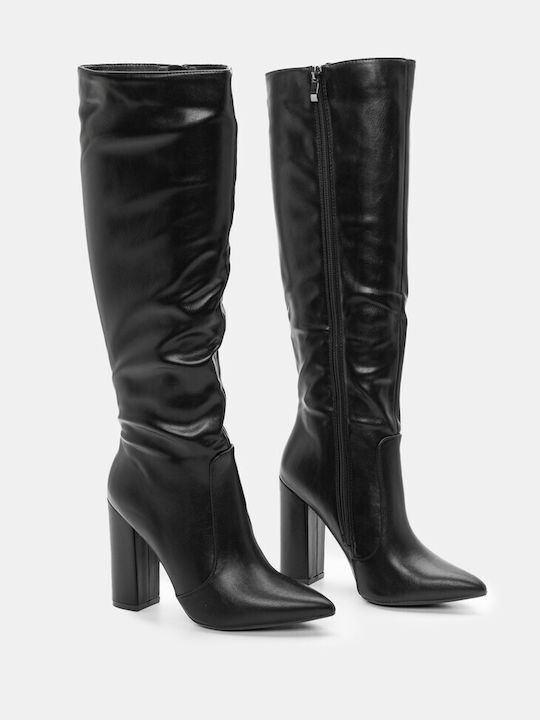 Luigi Women's Boots with High Heel Black