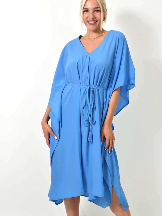 Potre Feminin Rochie de Plajă Blue