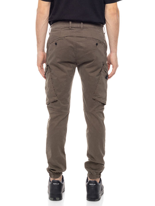 Cover Jeans Men's Trousers Cargo Brown