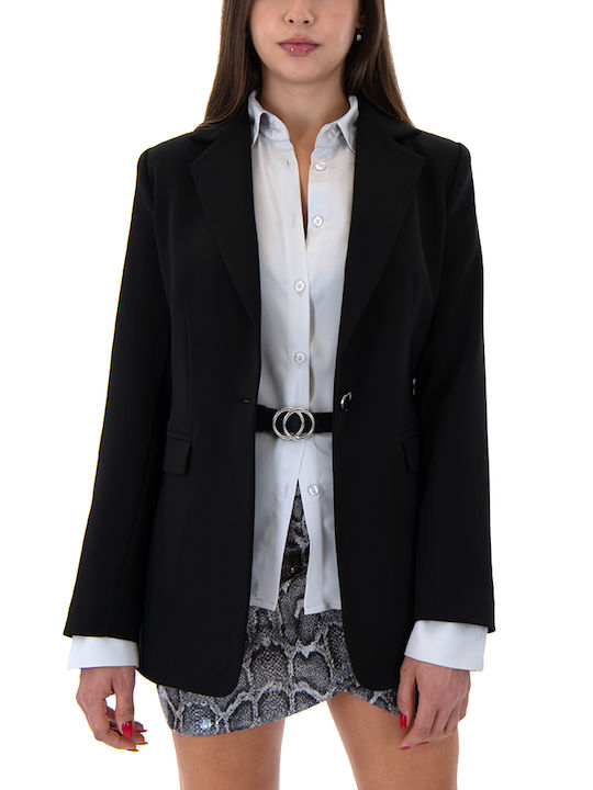 Twenty 29 Blazer pentru femei Sacou Black