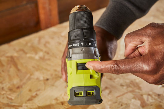 Ryobi RPD18BL-2C20S Percussive Drill Driver Battery Brushless 18V 2x2Ah