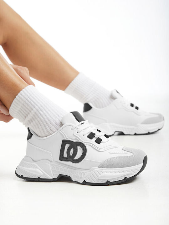 Luigi Damen Chunky Sneakers Weiß