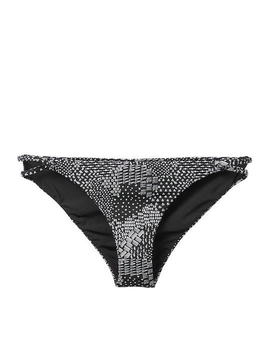Bikini Slip Hohe Taille Black