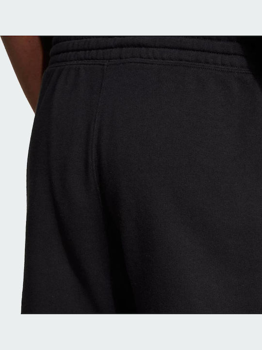 French Terry Men's Athletic Shorts Black