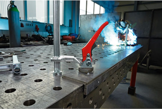 Στοιχείο Σφιγκτήρα Bessey Twv16-20-15h Σφιγκτήρας Ασημί Κόκκινο Απείρως Ρυθμιζόμενη Προβολή