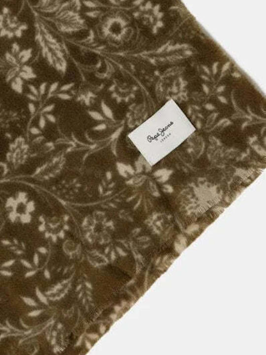 Women's Wool Scarf Green