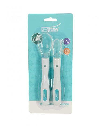 Set 2 Silicone Spoon U-grow U1154-spn
