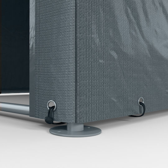 Depozit Metalic De Grădină Galvanizat L1.6xLățime2xÎnălțime1.72m