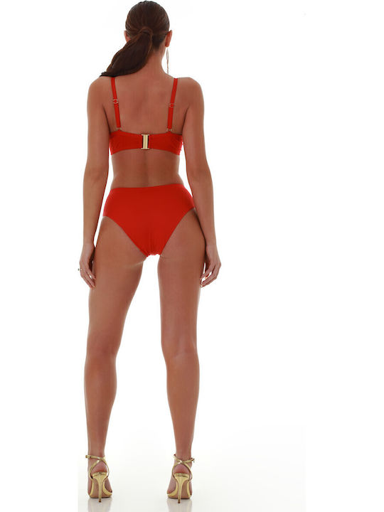 Bikini Dreieck D Becher Rot