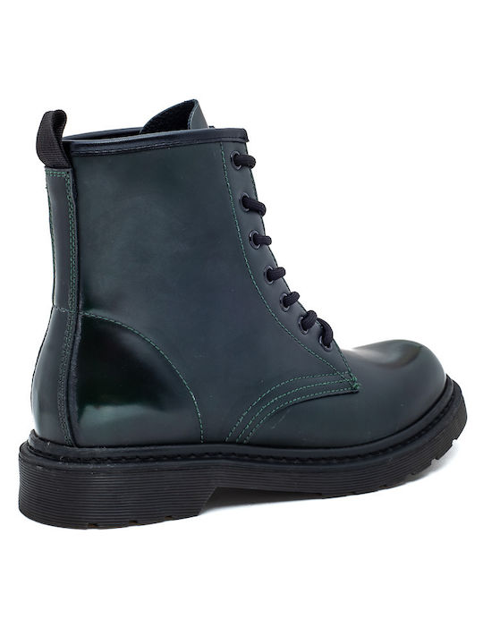 Stiefeletten Damen Grün