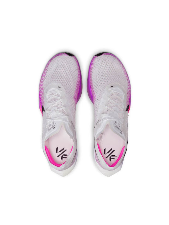 Vaporfly 3 Femei Pantofi sport Alergare Alb / Dk Smoke Grey / Particle Grey
