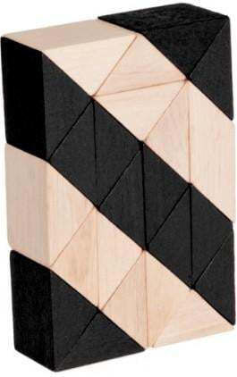 Fridolin Snake Puzzle aus Holz