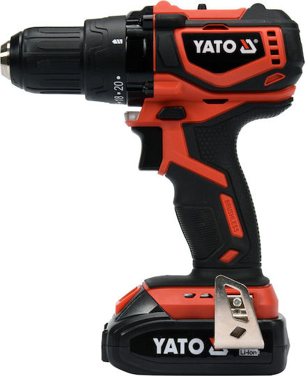 Yato Yato Battery Drill Driver Brushless 18V 1x2Ah