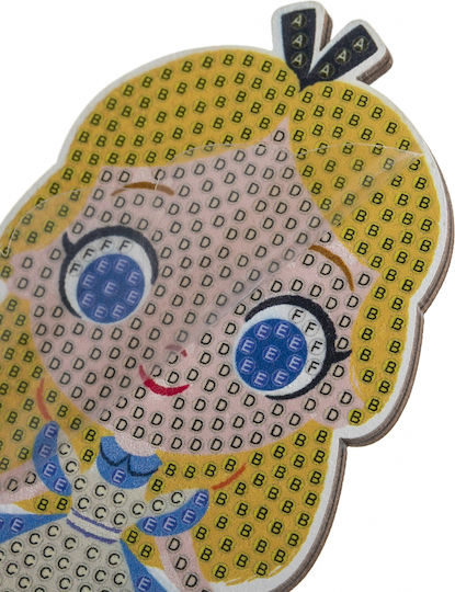 Diamond Embroidery Kit Craft Buddy Crystal Art Buddies Alice In Wonderland 7 Pieces