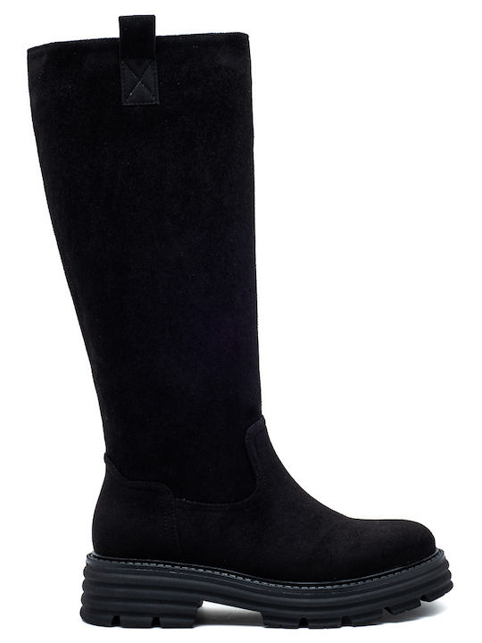 Damenstiefel Schwarz