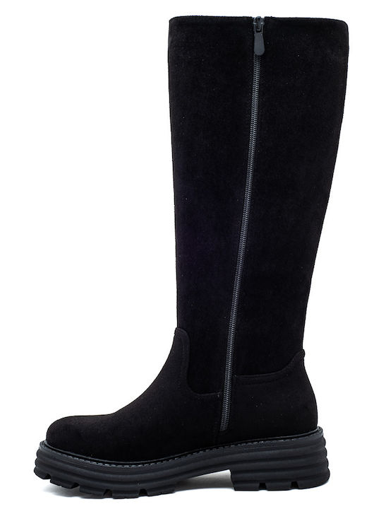 Damenstiefel Schwarz