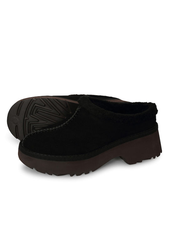 Ugg Australia Papuci de casă pentru femei de iarnă în Negru culoare